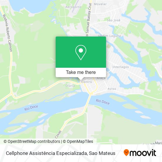 Cellphone Assistência Especializada map