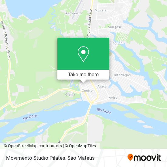 Movimento Studio Pilates map