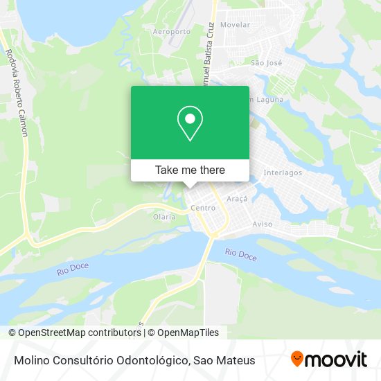 Mapa Molino Consultório Odontológico