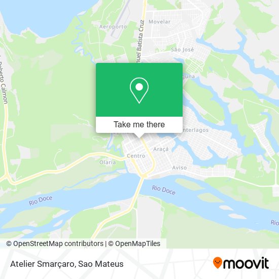 Atelier Smarçaro map
