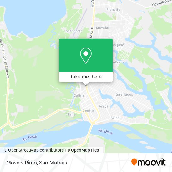 Móveis Rimo map