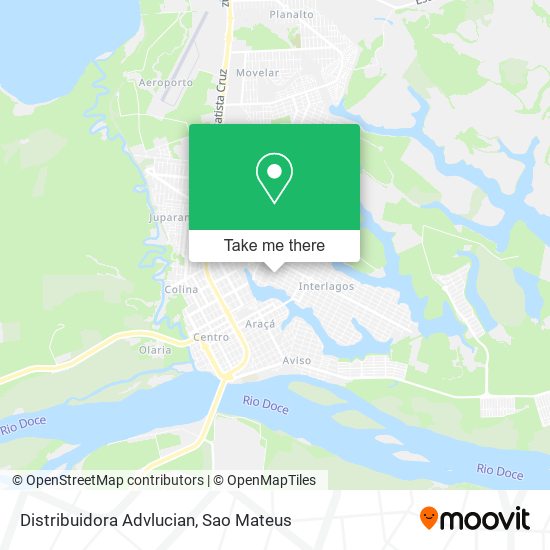 Distribuidora Advlucian map
