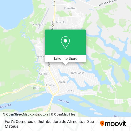 Fort's Comercio e Distribuidora de Alimentos map