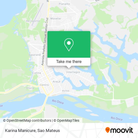 Karina Manicure map