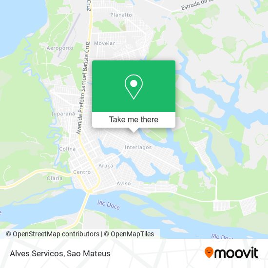 Alves Servicos map