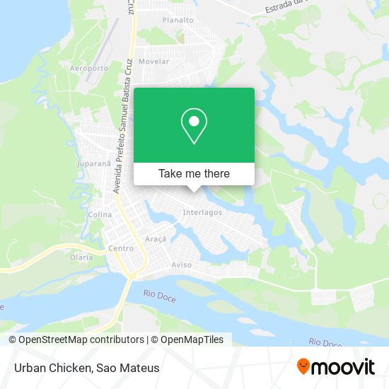 Urban Chicken map