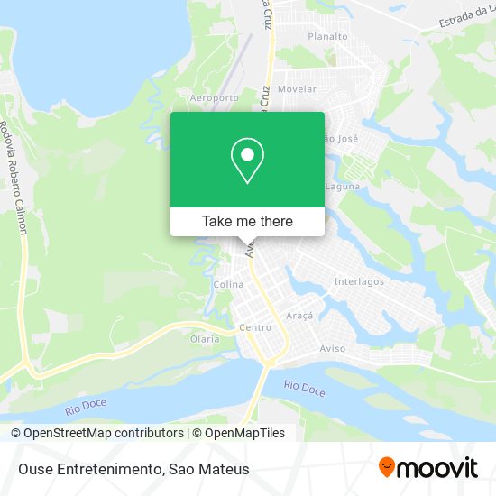Ouse Entretenimento map