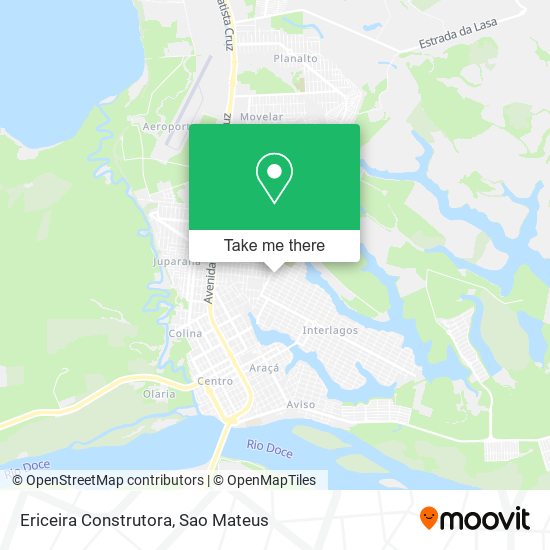 Ericeira Construtora map