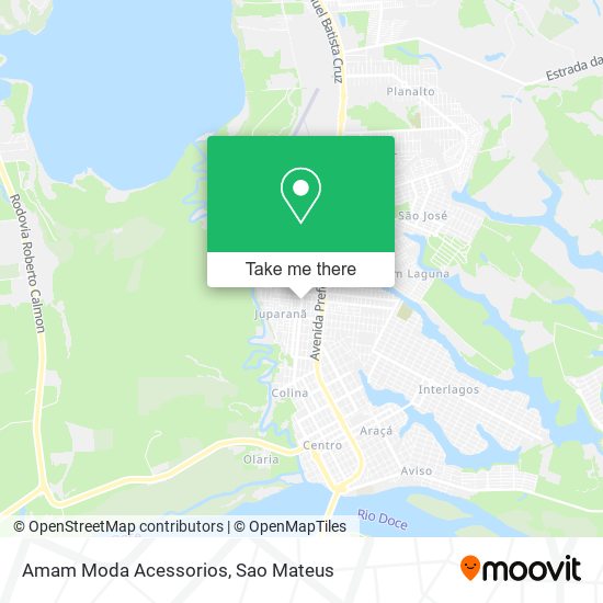 Amam Moda Acessorios map