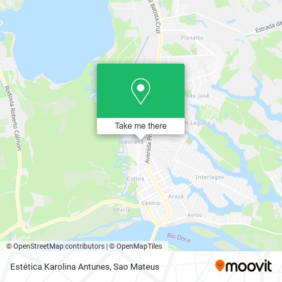 Estética Karolina Antunes map
