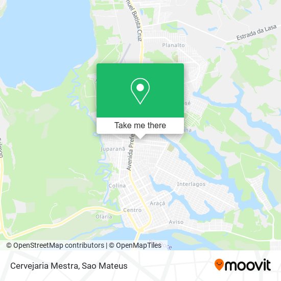 Cervejaria Mestra map