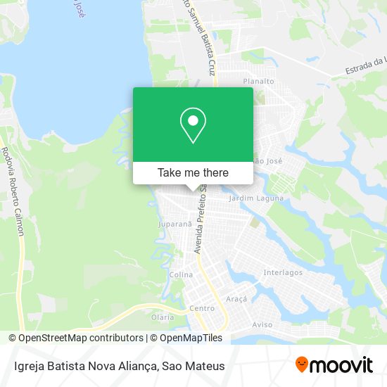 Igreja Batista Nova Aliança map