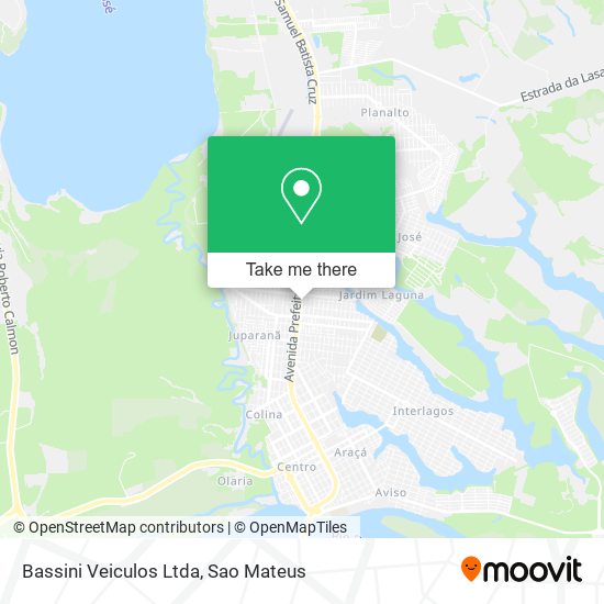 Bassini Veiculos Ltda map