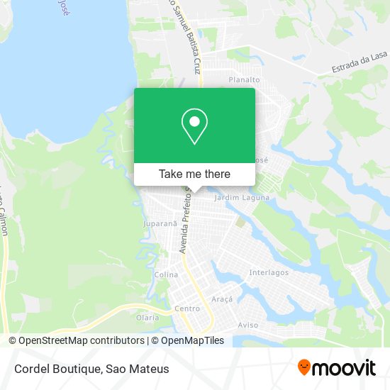 Cordel Boutique map
