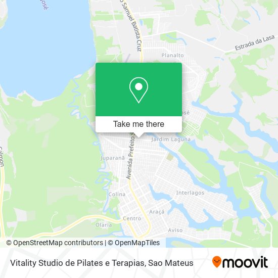 Vitality Studio de Pilates e Terapias map
