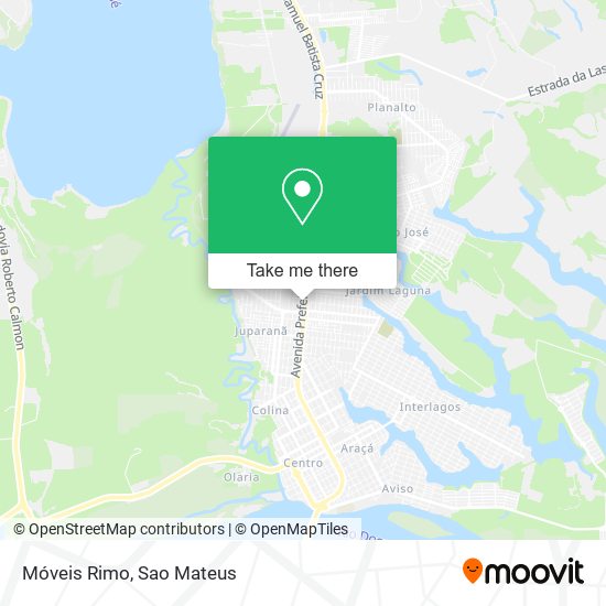 Móveis Rimo map
