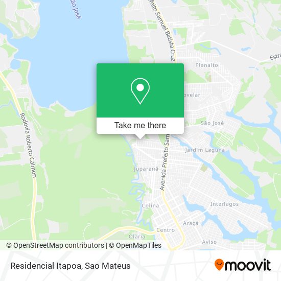 Residencial Itapoa map