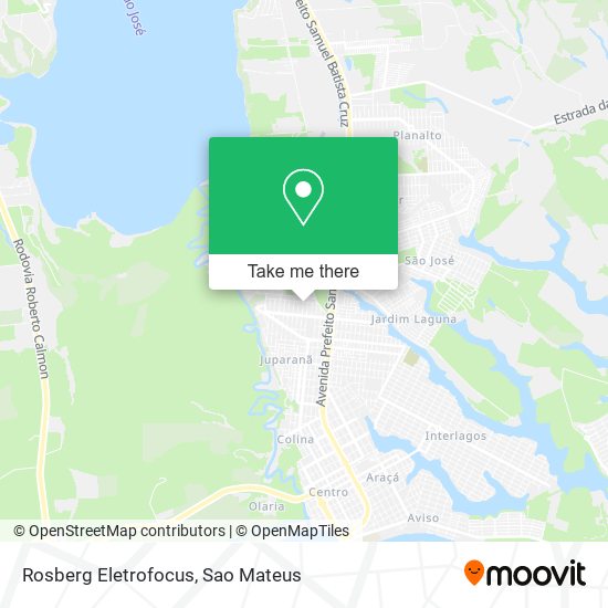 Rosberg Eletrofocus map