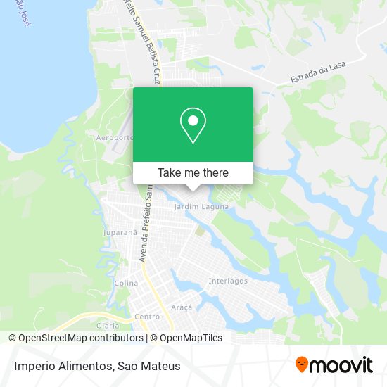 Imperio Alimentos map