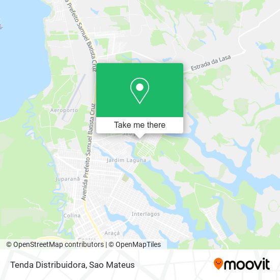 Tenda Distribuidora map