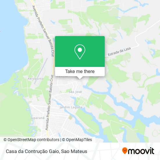 Casa da Contrução Gaio map