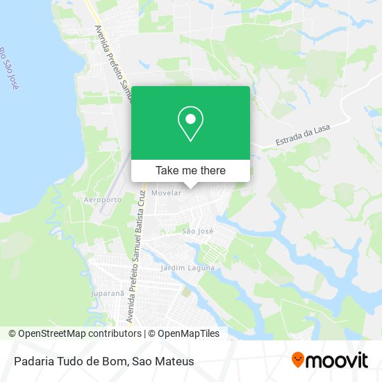 Padaria Tudo de Bom map