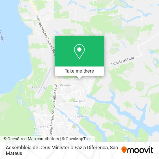 Assembleia de Deus Ministerio Faz a Diferenca map