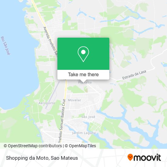 Shopping da Moto map