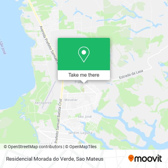 Residencial Morada do Verde map