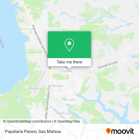 Papelaria Pavesi map