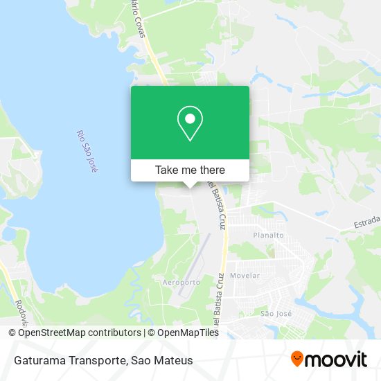 Gaturama Transporte map