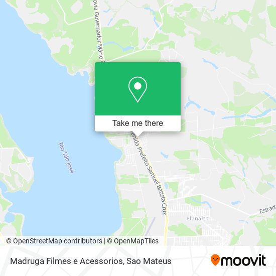 Madruga Filmes e Acessorios map