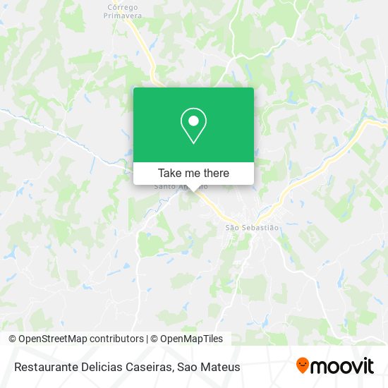 Restaurante Delicias Caseiras map