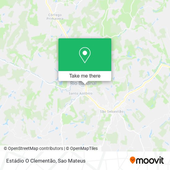 Estádio O Clementão map