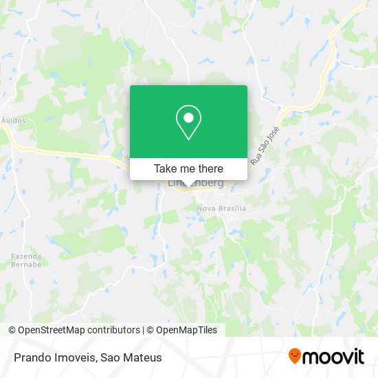 Prando Imoveis map