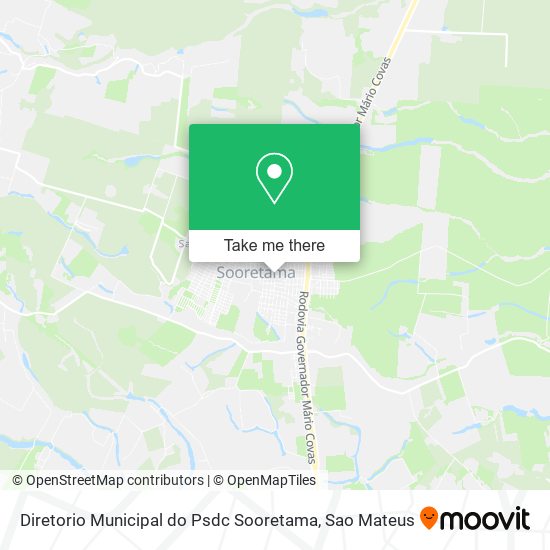 Diretorio Municipal do Psdc Sooretama map