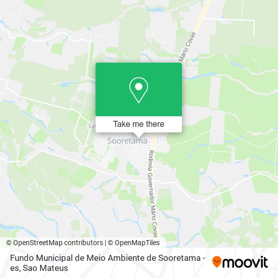 Fundo Municipal de Meio Ambiente de Sooretama - es map