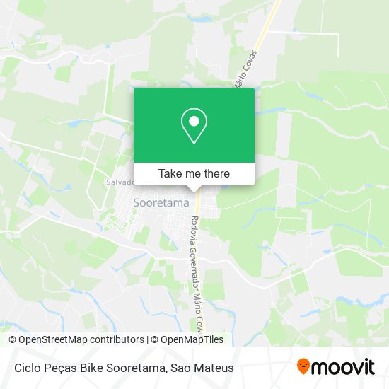 Ciclo Peças Bike Sooretama map