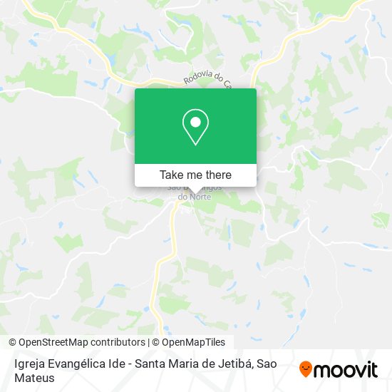 Igreja Evangélica Ide - Santa Maria de Jetibá map