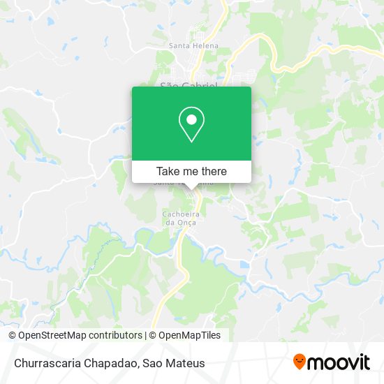 Churrascaria Chapadao map