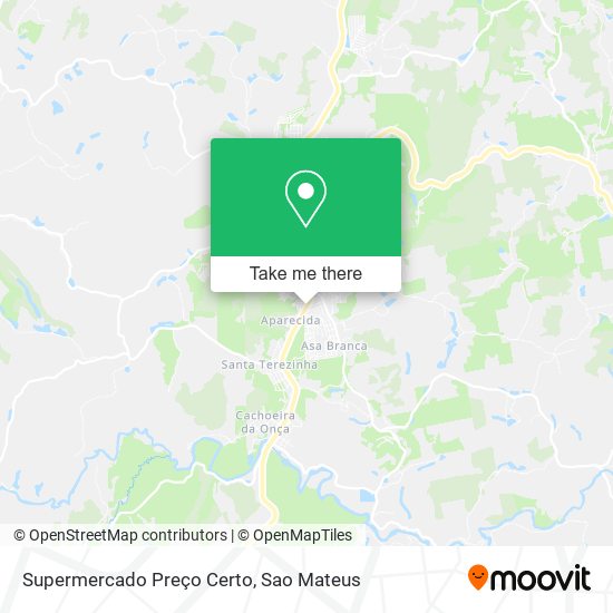 Supermercado Preço Certo map
