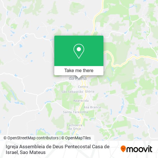 Igreja Assembleia de Deus Pentecostal Casa de Israel map
