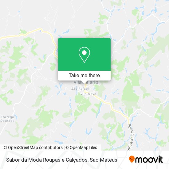 Sabor da Moda Roupas e Calçados map