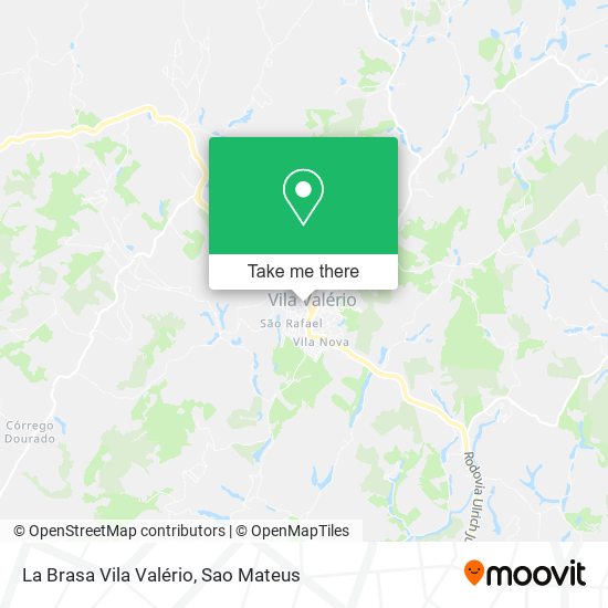 La Brasa Vila Valério map