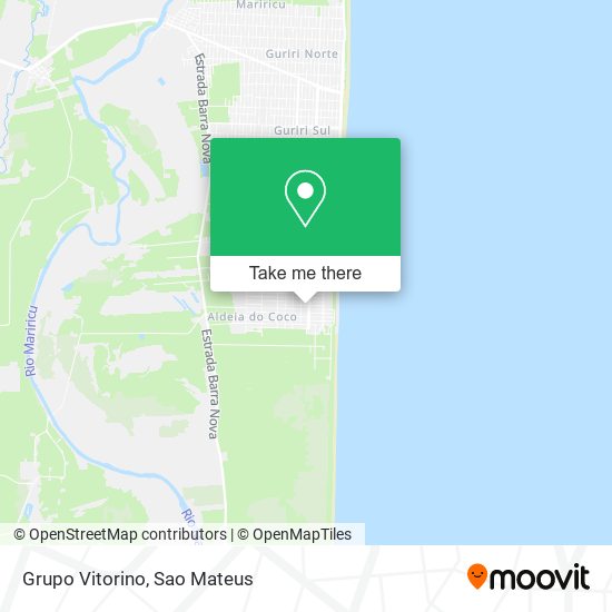 Grupo Vitorino map