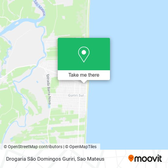 Drogaria São Domingos Guriri map