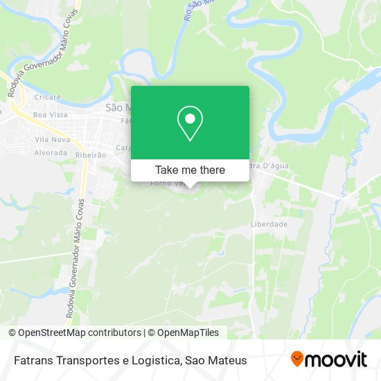 Fatrans Transportes e Logistica map