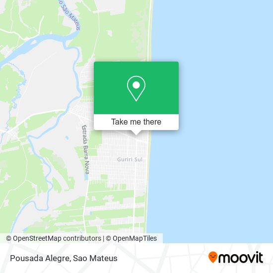 Pousada Alegre map