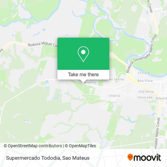 Supermercado Tododia map
