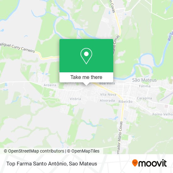 Top Farma Santo Antônio map